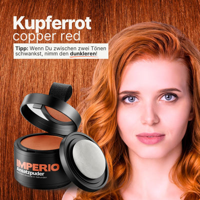 Ansatzpuder von IMPERIO® | Wasserfeste Qualität - IMPERIO COSMETICS