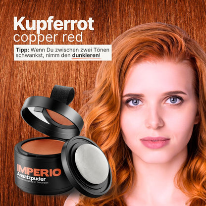 Ansatzpuder von IMPERIO® | Wasserfeste Qualität - IMPERIO COSMETICS