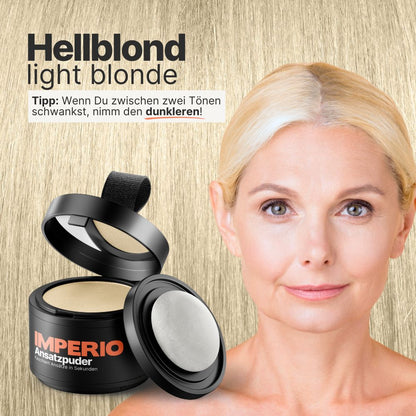 Ansatzpuder von IMPERIO® | Wasserfeste Qualität - IMPERIO COSMETICS