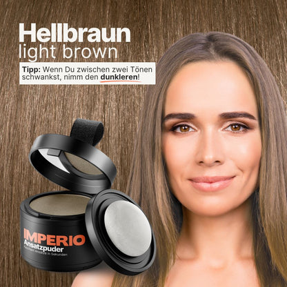 Ansatzpuder von IMPERIO® | Wasserfeste Qualität - IMPERIO COSMETICS
