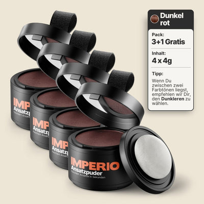 Ansatzpuder von IMPERIO® | Wasserfeste Qualität - IMPERIO COSMETICS
