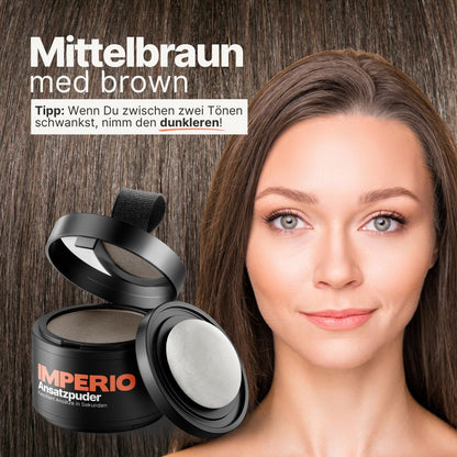 Ansatzpuder von IMPERIO® | Wasserfeste Qualität - IMPERIO COSMETICS