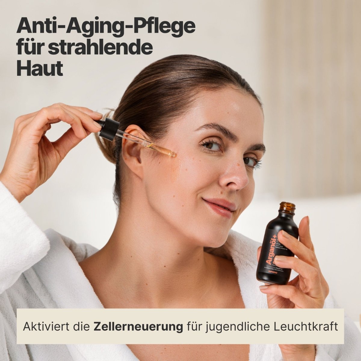 Haut & Haar Intensiv Set (Arganöl+, Haaröl Rosmarin+, Gratis Kopfhaut Massagebürste) - IMPERIO COSMETICS