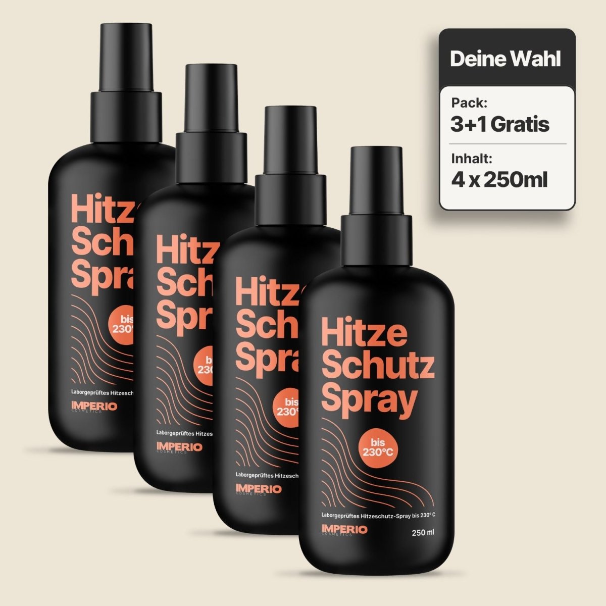 Hitzeschutz Spray von IMPERIO® - IMPERIO COSMETICS