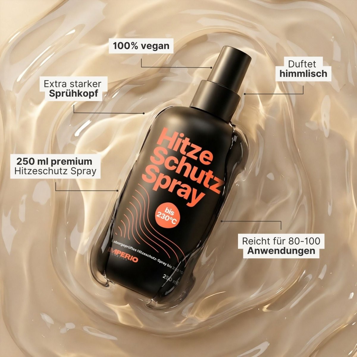 Hitzeschutz Spray von IMPERIO® - IMPERIO COSMETICS
