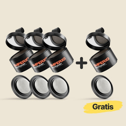 IMPERIO® 3 Dosen Ansatzpuder + 1 Gratis Dose | (Sparangebot) - IMPERIO COSMETICS