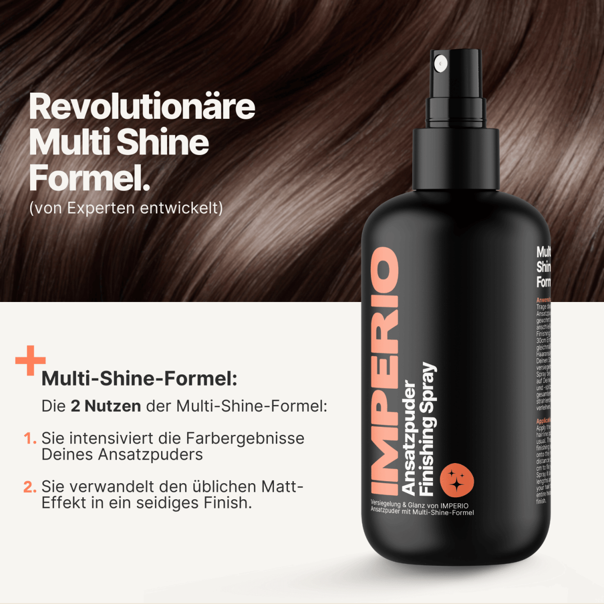 ansatzpuder finishing spray multi shine formel