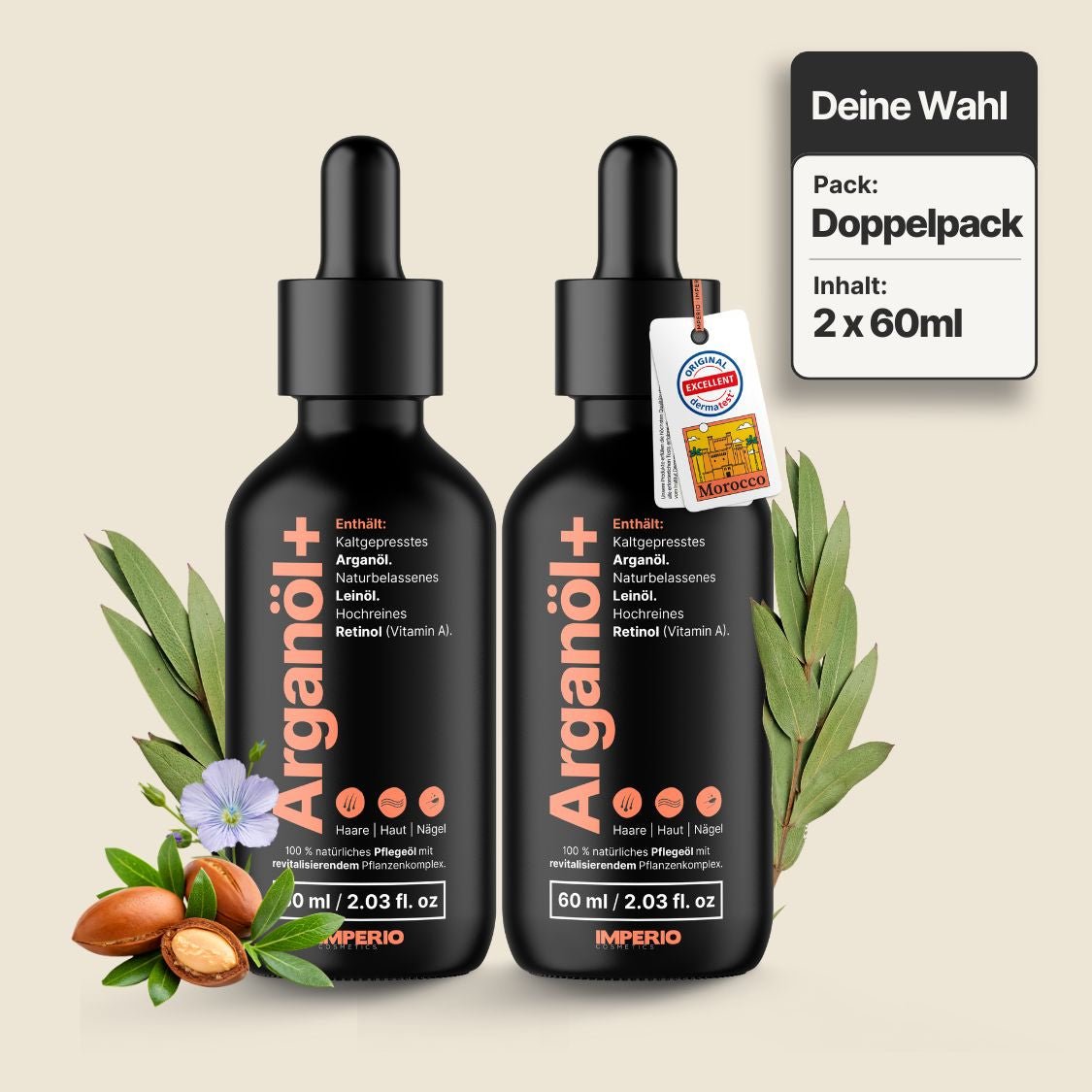 IMPERIO® Arganöl+ - IMPERIO COSMETICS