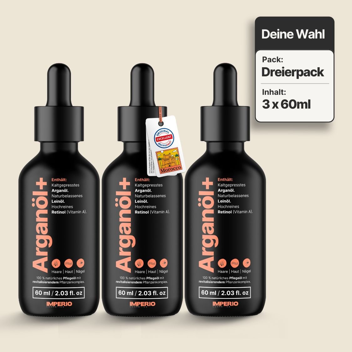 IMPERIO® Arganöl+ - IMPERIO COSMETICS