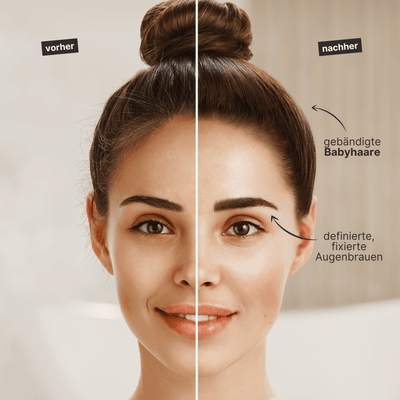 baby hair stick vorher nachher