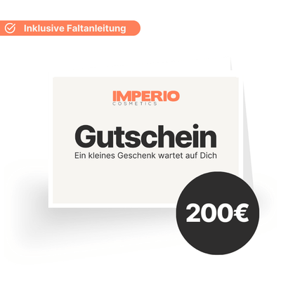 IMPERIO COSMETICS Geschenkgutschein - IMPERIO COSMETICS