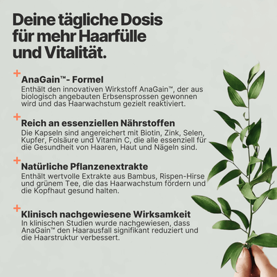 haar vitamine für mehr haarfülle