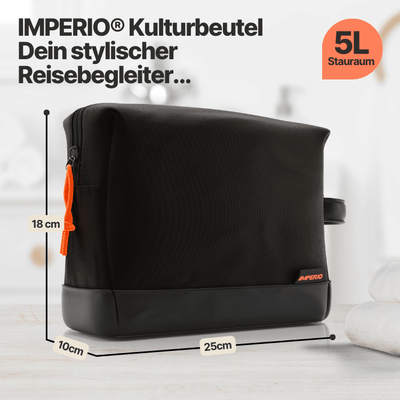 kulturbeutel mit 5l stauraum