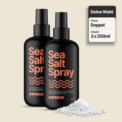 salzwasser spray für haare flasche 2 stück
