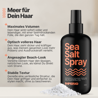 salzwasser spray maximales volumen