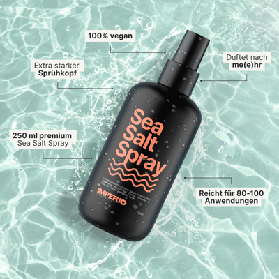 salzwasser spray für haare features