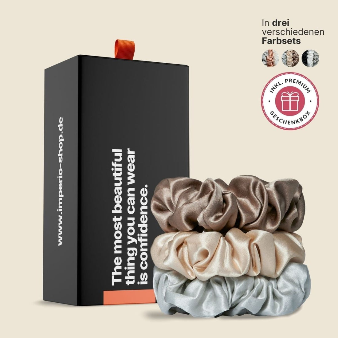 IMPERIO® Seiden Scrunchies - IMPERIO COSMETICS