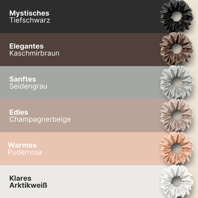 seidenhaargummi farben