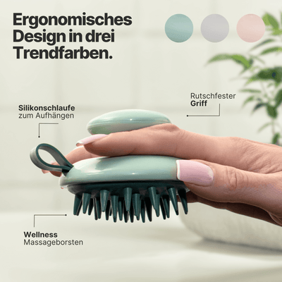 kopfhaut massagebürste ergonomisches design