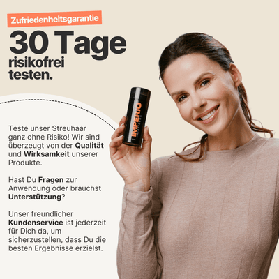 streuhaar zufriedenheitsgarantie