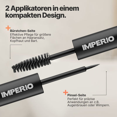 Kopfhaut Verwöhn - Set (Haaröl Rosmarin+, Haaröl Applikator, Shampoo Massagebürste) - IMPERIO COSMETICS