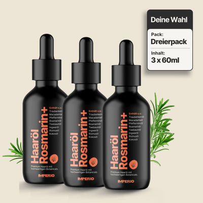 Rosmarin - Haaröl | IMPERIO® Haaröl Rosmarin+ - IMPERIO COSMETICS