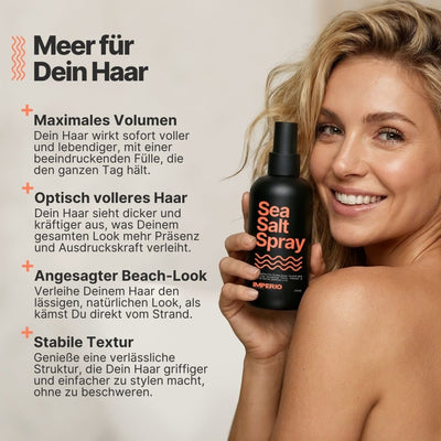 Sea Salt Spray von IMPERIO® | Salz-Spray für die Haare - IMPERIO COSMETICS