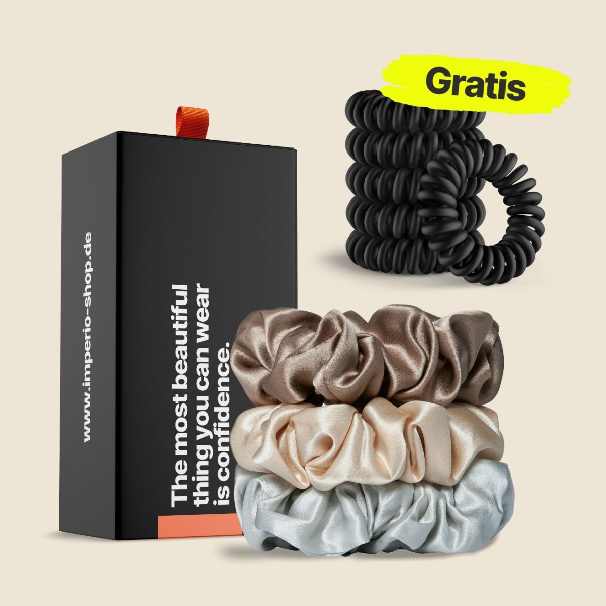 Seiden Scrunchies von IMPERIO® - IMPERIO COSMETICS