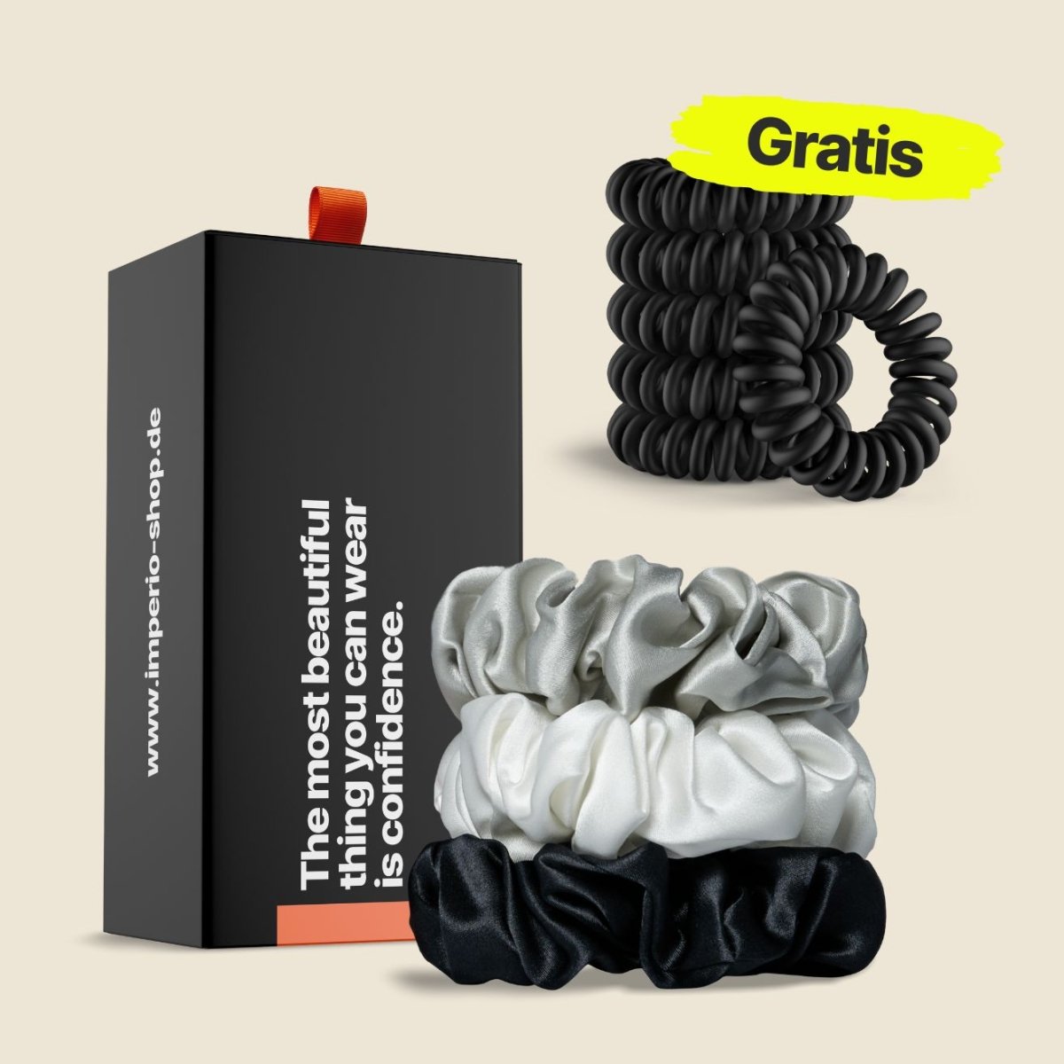 Seiden Scrunchies von IMPERIO® - IMPERIO COSMETICS