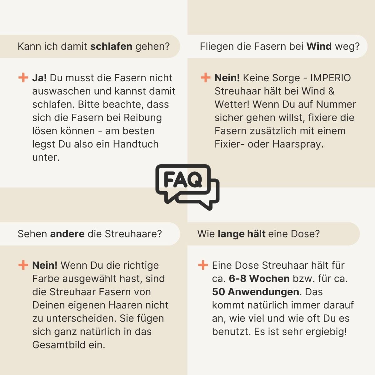 Streuhaar-Probe von IMPERIO® (5g) - IMPERIO COSMETICS