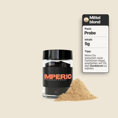 Streuhaar-Probe von IMPERIO® (5g) - IMPERIO COSMETICS