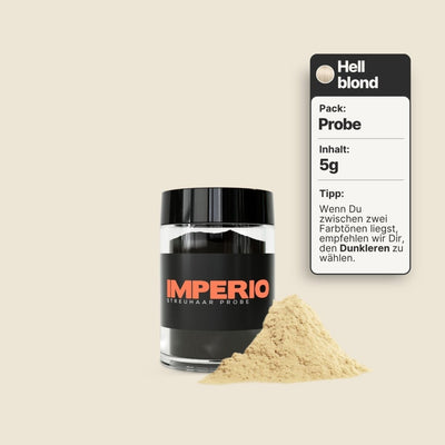 Streuhaar-Probe von IMPERIO® (5g) - IMPERIO COSMETICS