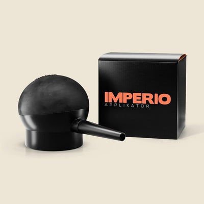 streuhaar applikator mit verpackung